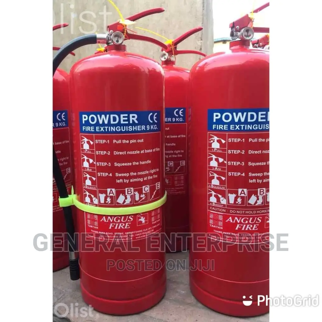 Fire Extinguisher 9kg Dp+Vat in Nairobi Central Safetywear