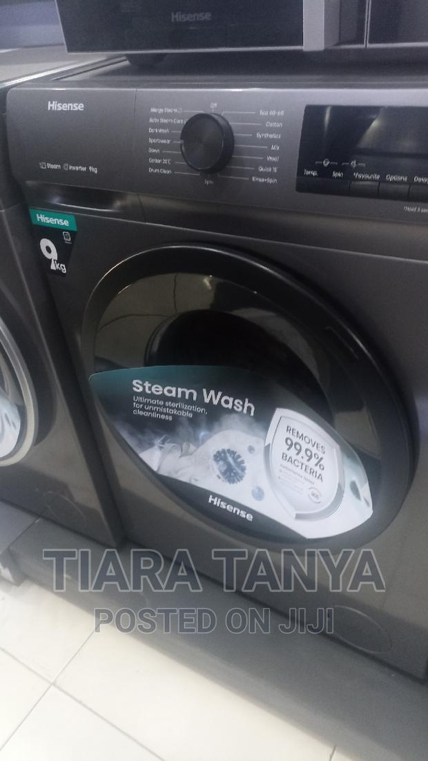 Hisense 9kg Wfqp9014evmt Front Load Washing Machine - main view