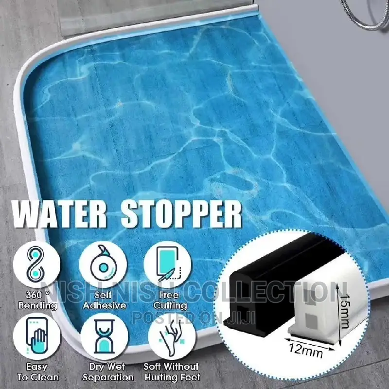 Silicone Shower Water Barrier