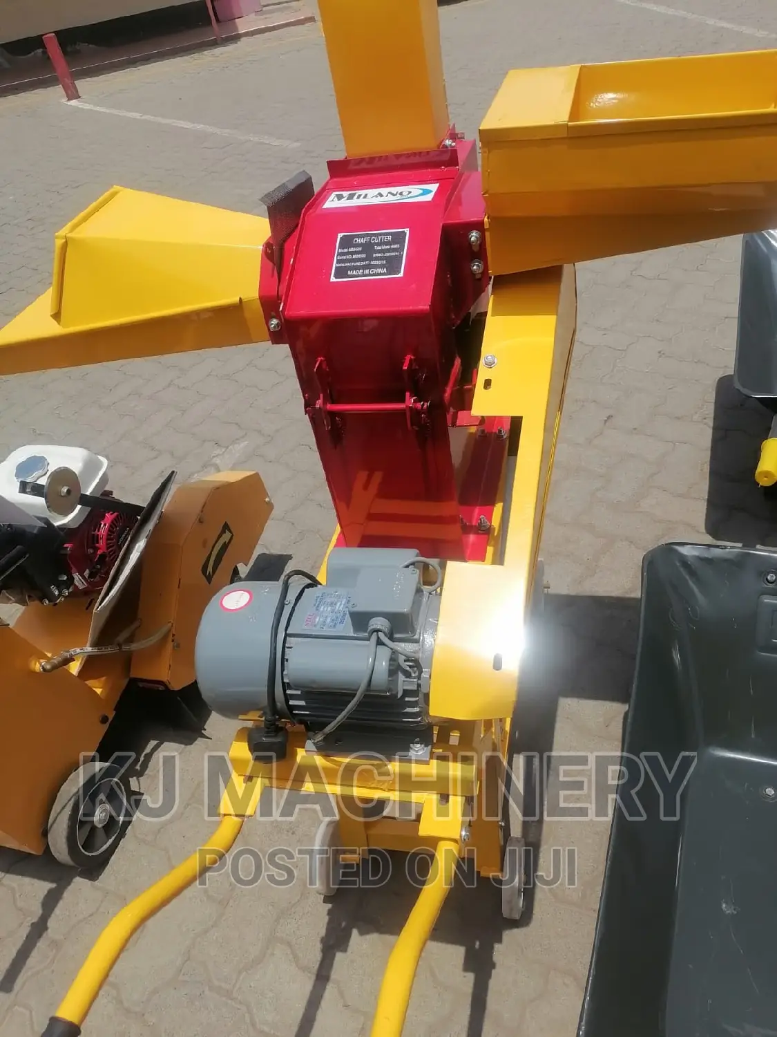 Single Phase Electric Powered Chaff Cutter-Feedchopper