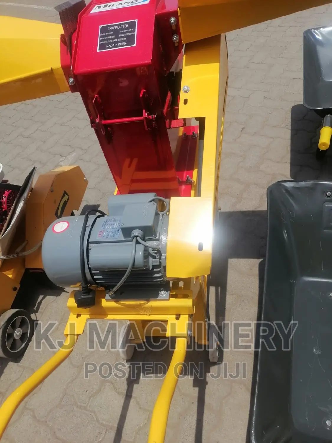 Single Phase Electric Powered Chaff Cutter-Feedchopper