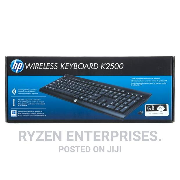 Hp Wireless Keyboard K2500( English And Arabic) - main view