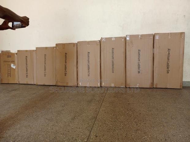 Aluminum Single Telescopic Ladder Diff Sizes On Offer - main view