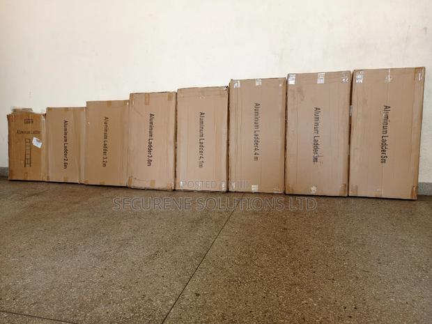 Aluminum Single Telescopic Ladder Diff Sizes On Offer - thumbnail 3