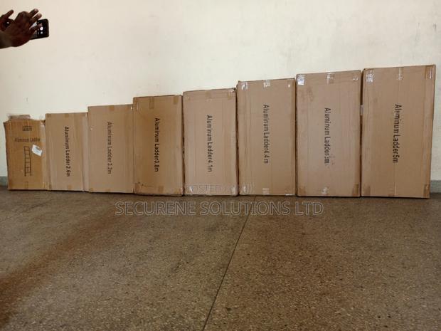 Aluminum Single Telescopic Ladder Diff Sizes On Offer - thumbnail 5