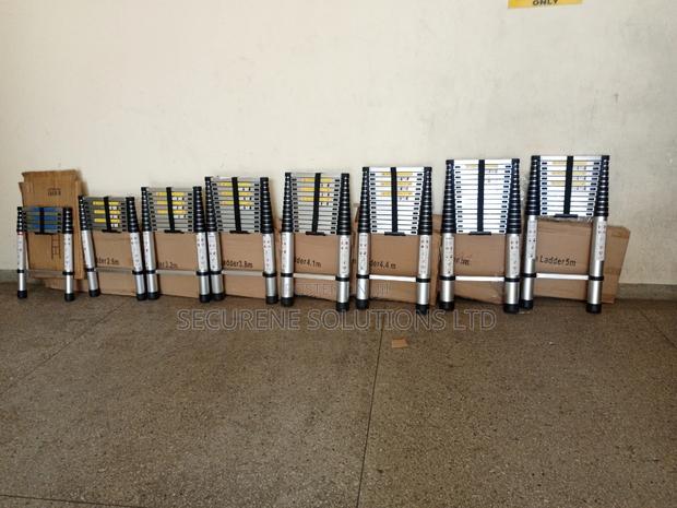 Aluminum Single Telescopic Ladder Diff Sizes On Offer - thumbnail 7