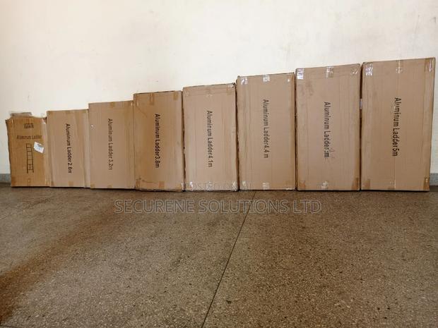 Aluminum Single Telescopic Ladder Diff Sizes On Offer - thumbnail 9