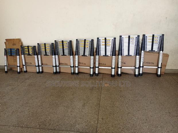 Aluminum Single Telescopic Ladder Diff Sizes On Offer - thumbnail 10