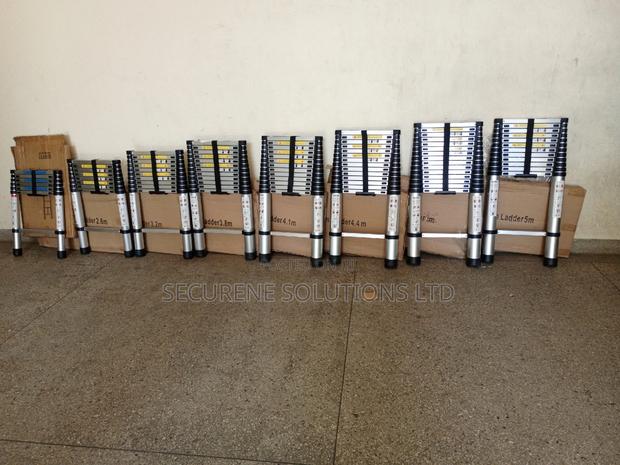 Aluminum Single Telescopic Ladder Diff Sizes On Offer - thumbnail 11