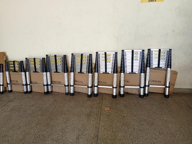 Aluminum Single Telescopic Ladder Diff Sizes On Offer - thumbnail 12