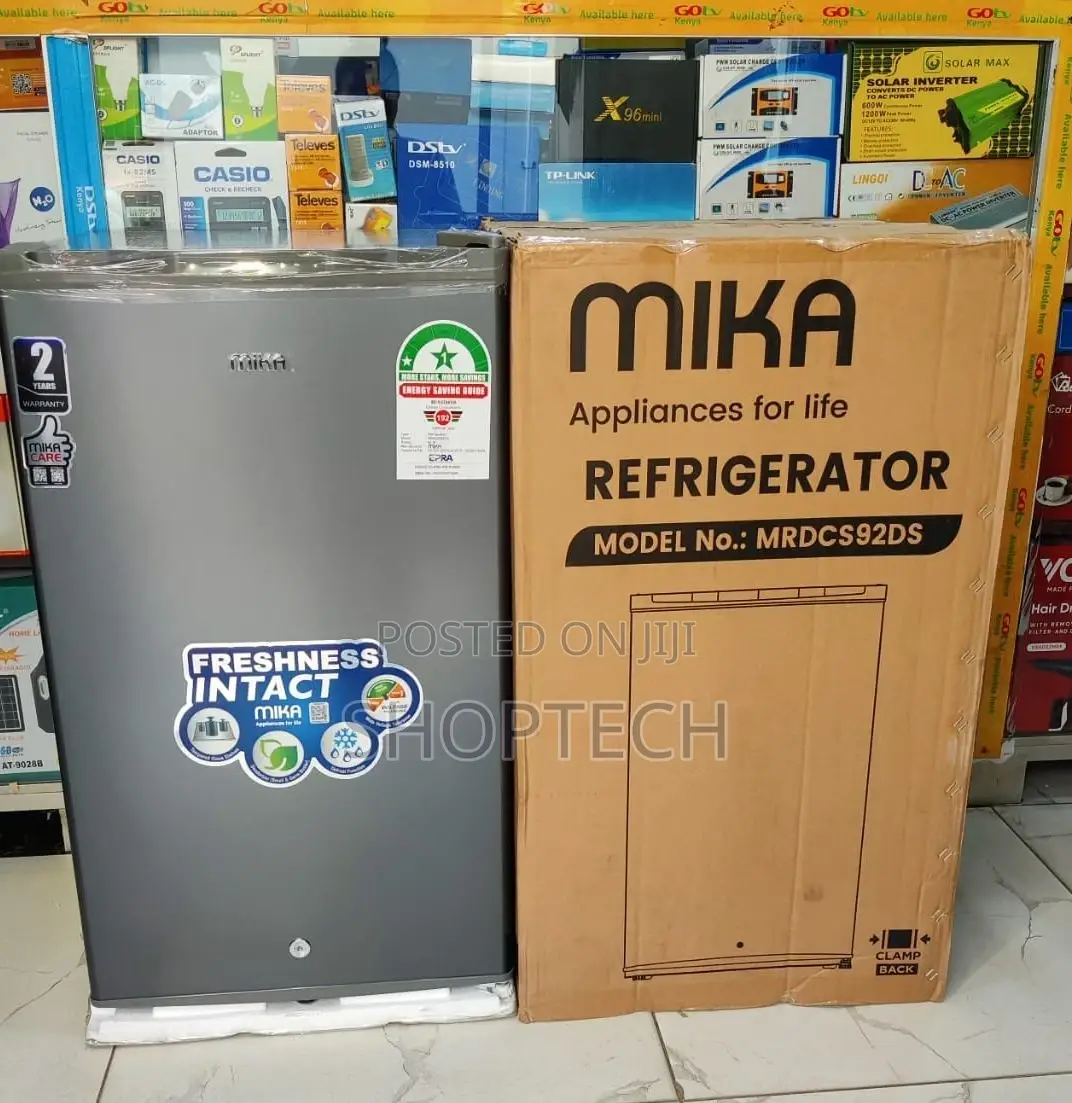 *Mika 92L Single Door Refrigerator