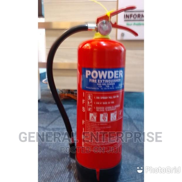 Fire Extinguisher 4kg Dp+Vat