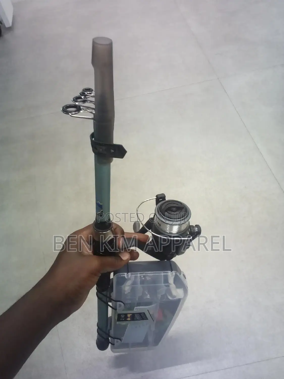 Fishing Complete Kit 3000 Reel 3.5 Meter Rod, Hooks, Bait