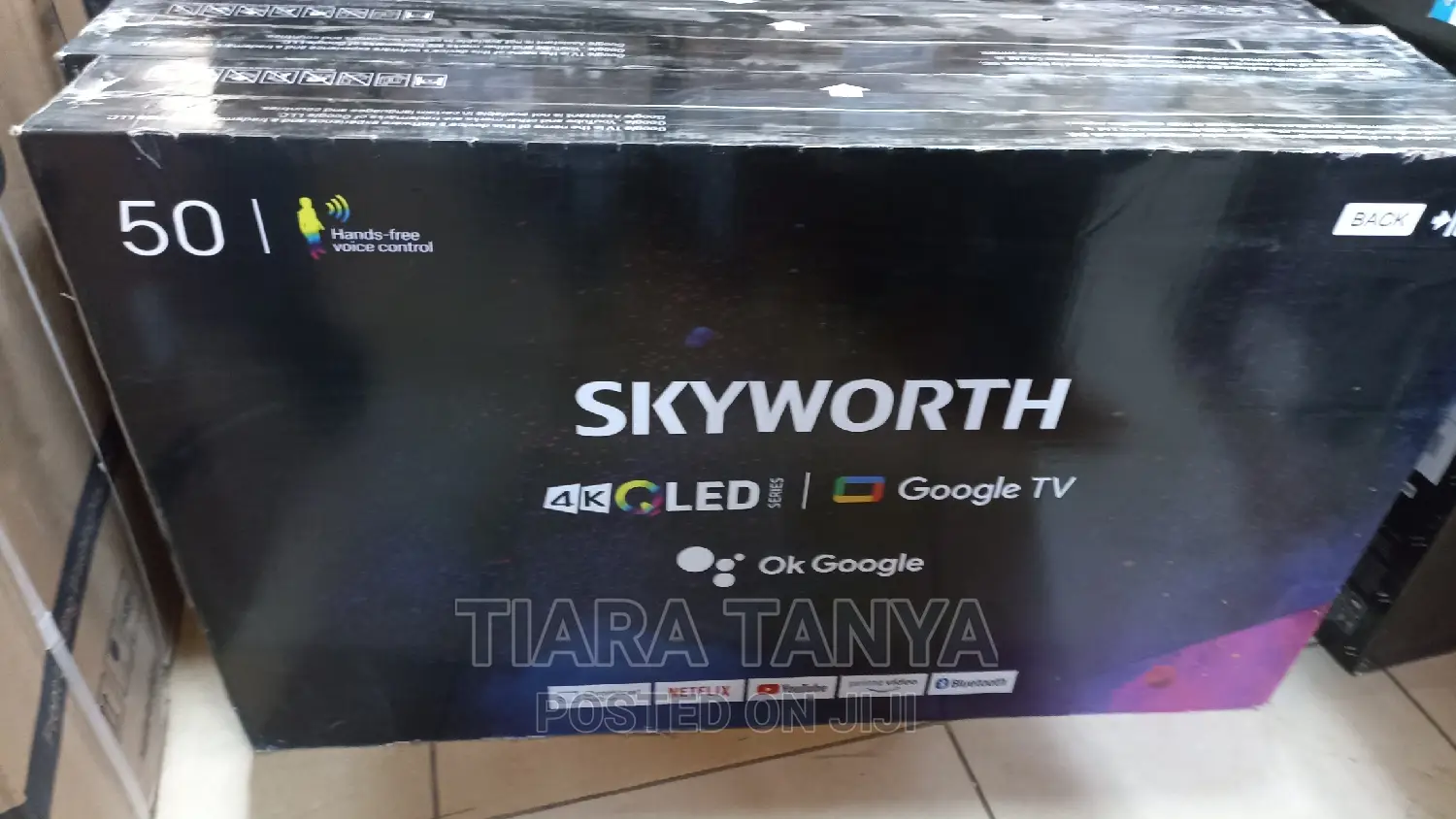 Skyworth 50"50G3B QLED UHD Google Tv – New Model