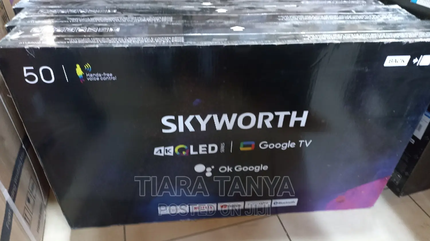 Skyworth 50"50G3B QLED UHD Google Tv – New Model