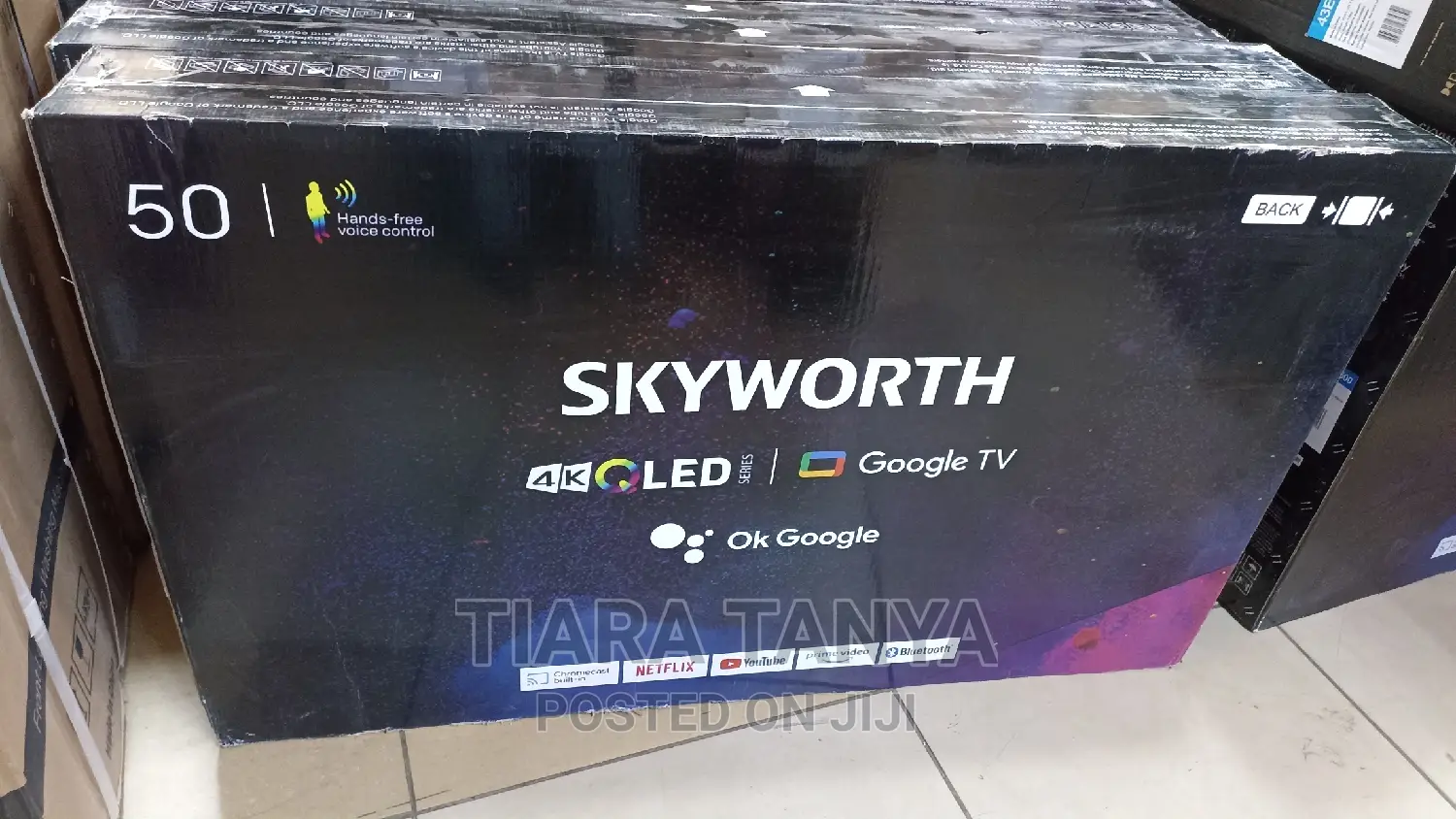 Skyworth 50′′ 50SUE9500 QLED Google Smart Tv