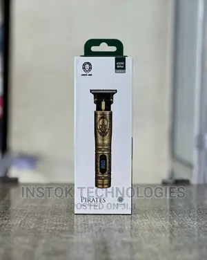 Green Lion Pirates Hair Trimmer With 3 Clippers