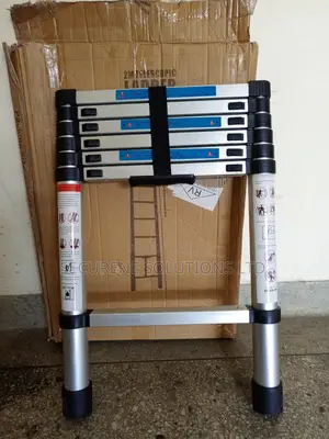 Aluminum Single Telescopic Ladder 2.0m/6.5ft Collapsible