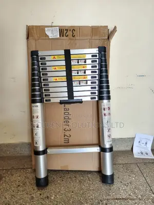 Aluminum Single Telescopic Ladder 3.2meters