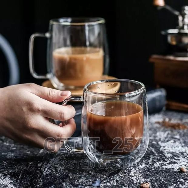 Borosilicate Double Walled Mug Each