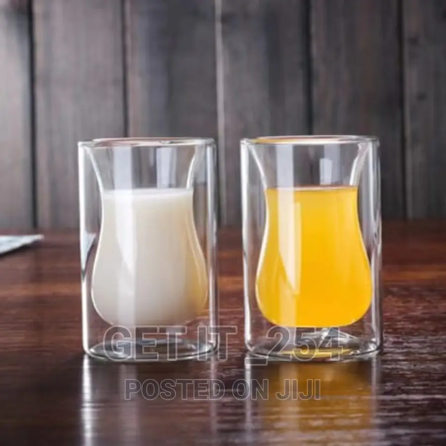 Double Wall Coffee Cup / Glass 2pcs