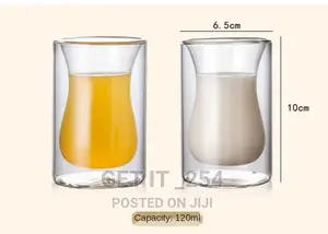 Double Wall Coffee Cup / Glass 2pcs