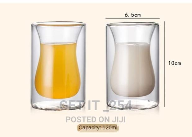 Double Wall Coffee Cup / Glass 2pcs - thumbnail 2