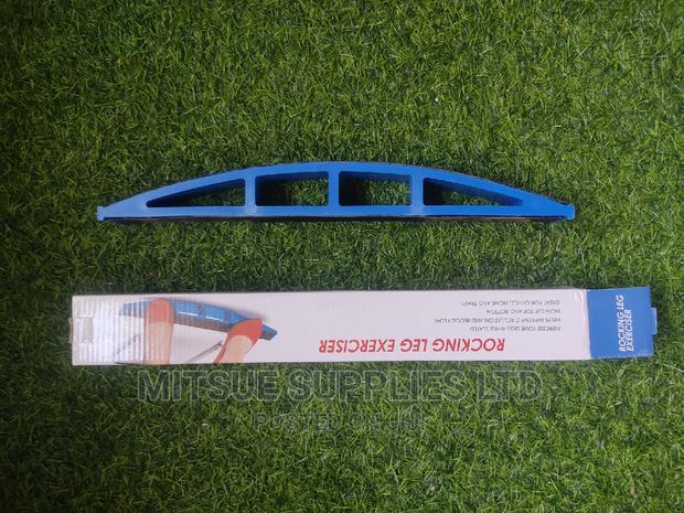 Rocking Leg Exerciser for Use While Sitting - main view