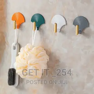 4pcs Punch-Free Wall Hanging Hooks