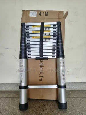 Aluminum Single Telescopic Ladder 4.1metrrs