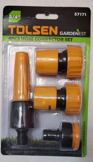 3/4 Inch Hose Connectors Tolsen Hose Pipe Connectors 3/4" - thumbnail 2