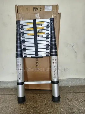 Aluminum Single Telescopic Ladder 4.4meters/14.5ft