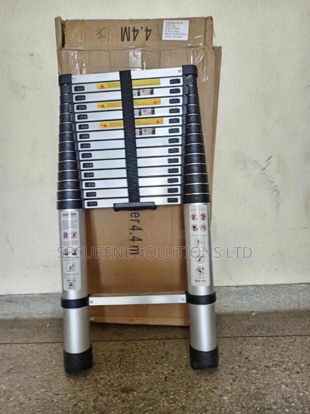 Aluminum Single Telescopic Ladder 4.4meters/14.5ft
