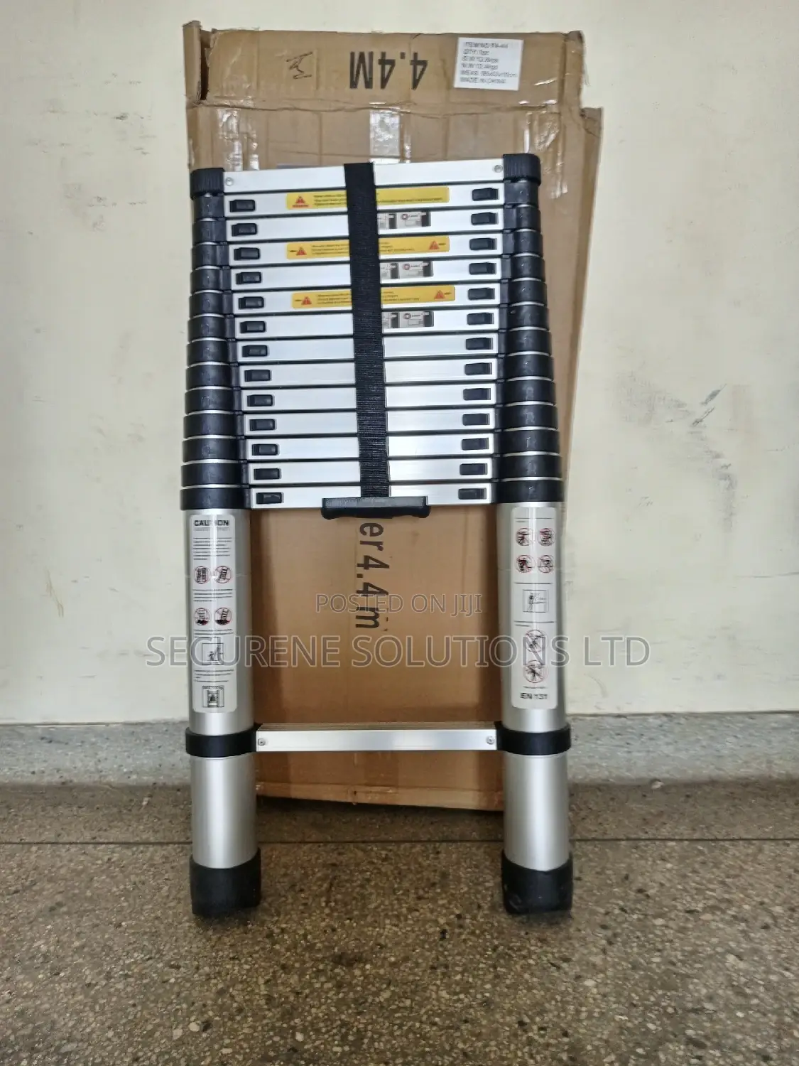 Aluminum Single Telescopic Ladder 4.4meters/14.5ft