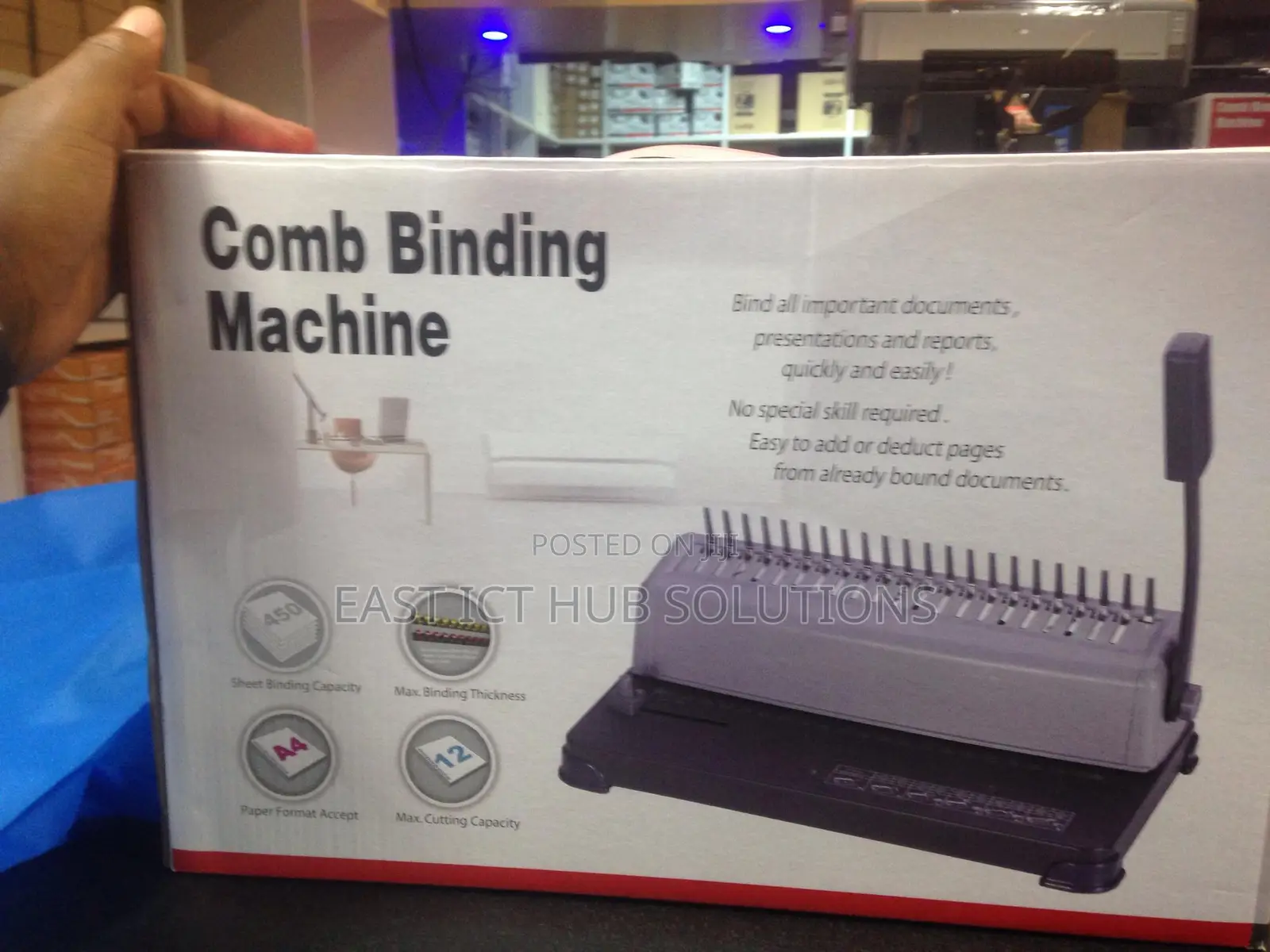 Comb Binding Machine