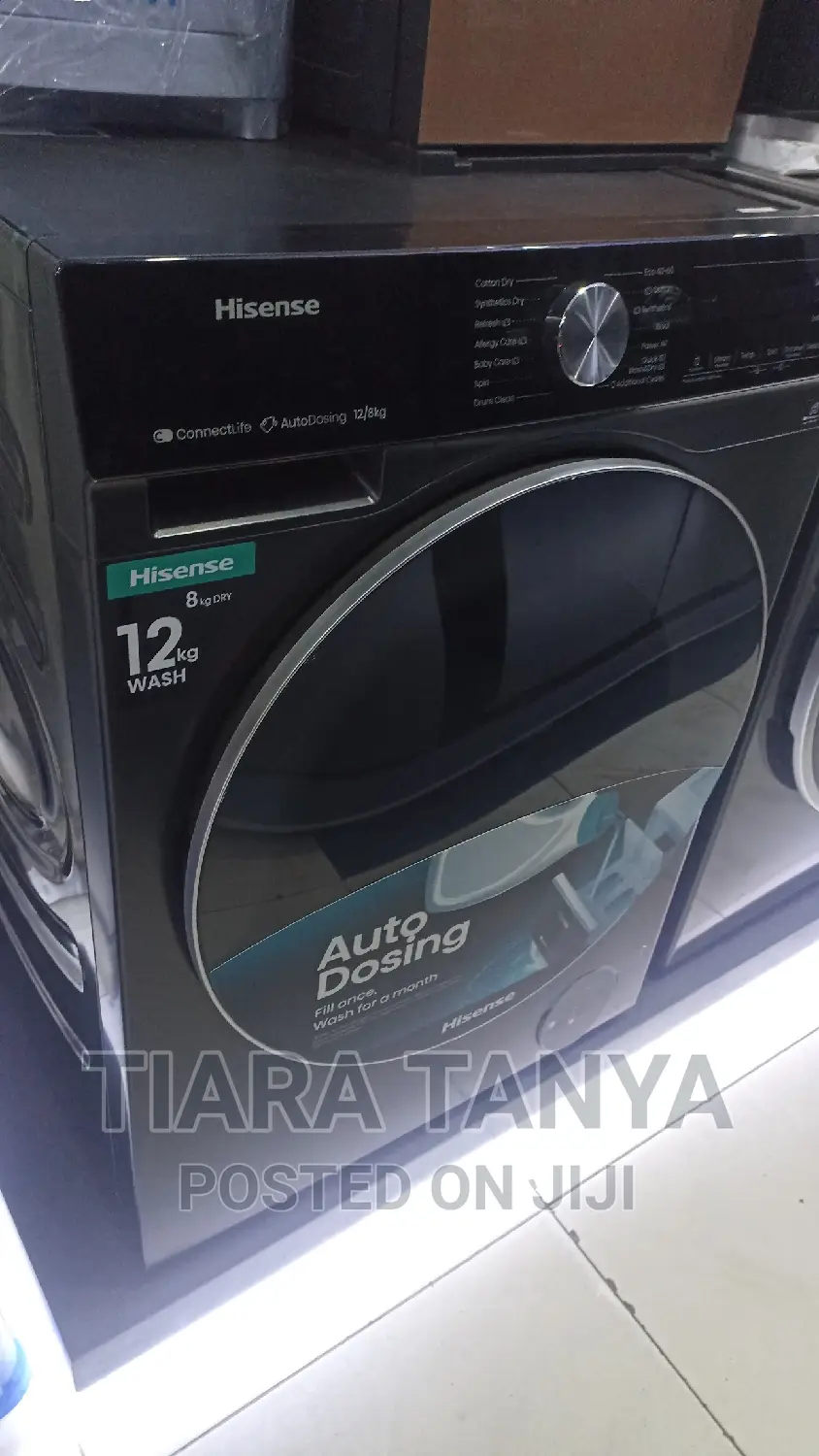 Hisense 12KG Washer + 8KG Dryer Front Load Fully Machine in Nairobi