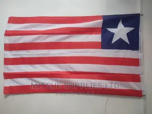 Country National Flag for Liberia 38 by 58 Inch Polyester