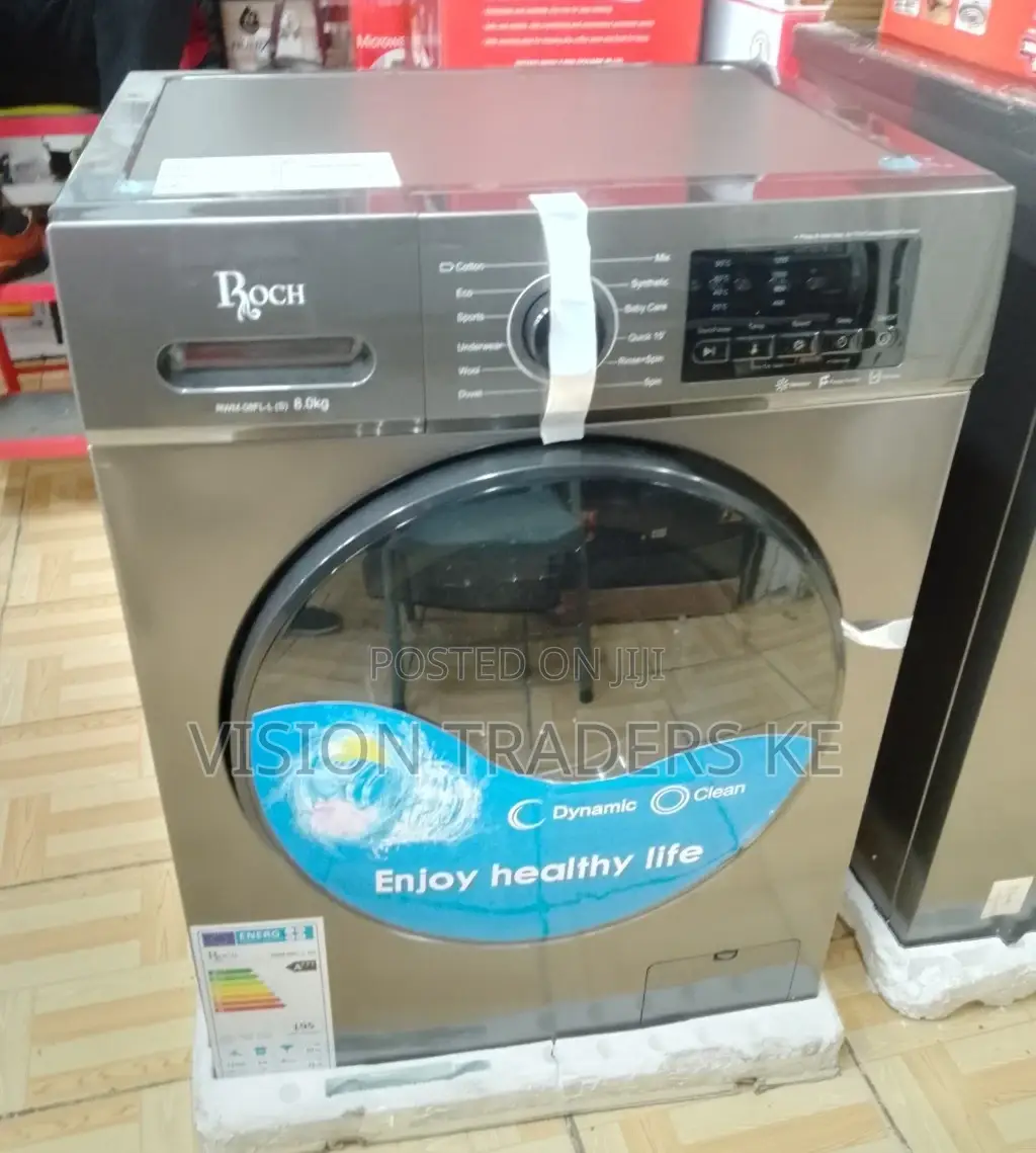 *Brand New Roch 8kgs Front Load Washing Machine✓✓