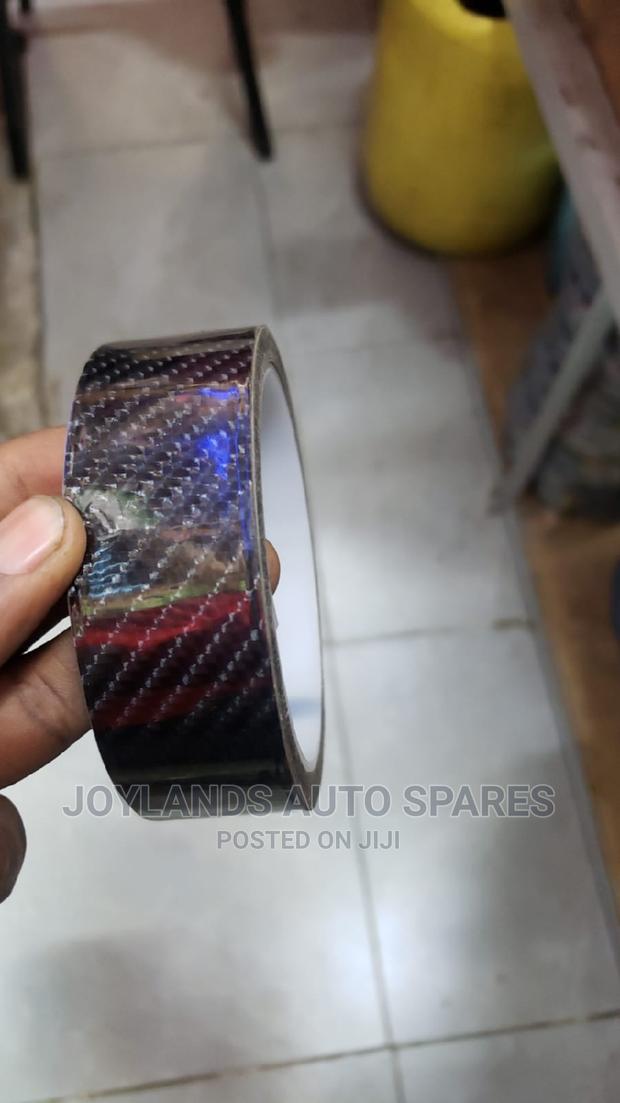 Black Vinyl Carbon Tape - main view