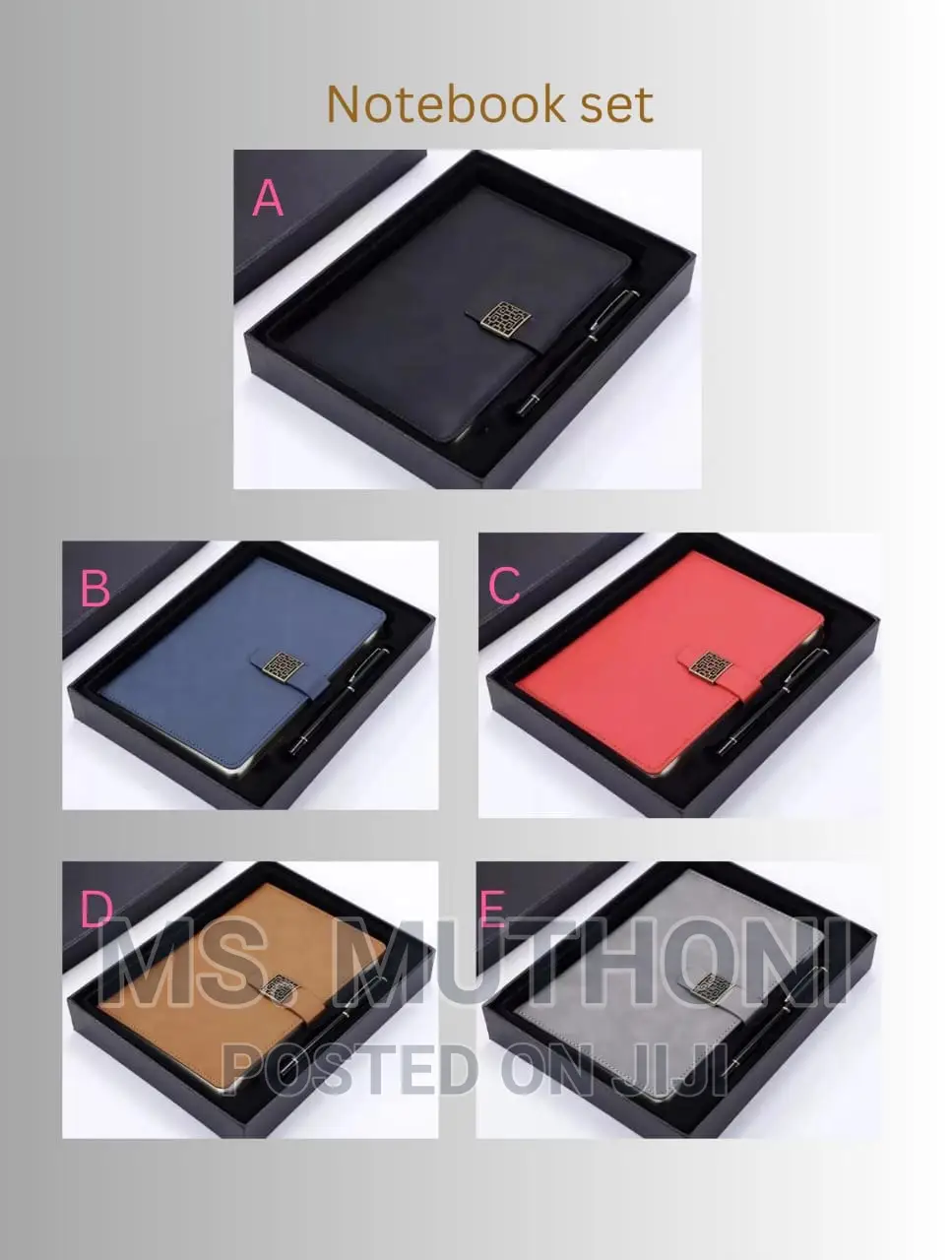 *A5 Business Notebook Gift Set*