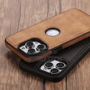 Shockproof Protective Leather Case for iPhone 14 Plus 13 12