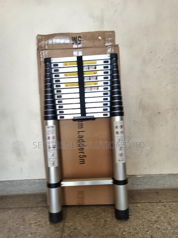 Aluminum Single Telescopic Ladder 5mtrs/16.5ft - thumbnail 5