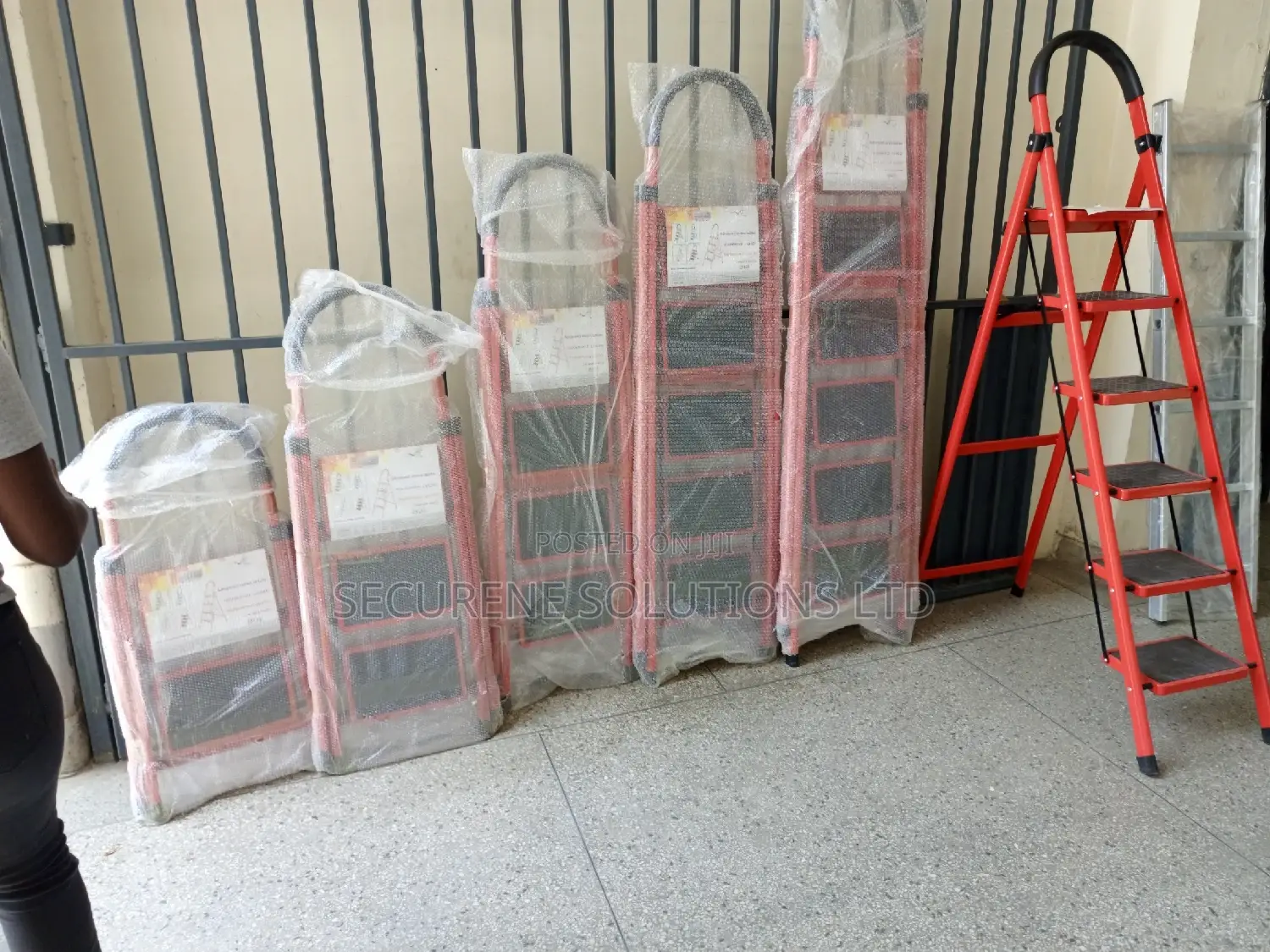 A Type Ladders Steel 2,3,4,5 6steps House Hold/Kitchen