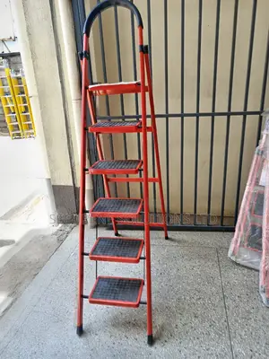 6 Steps Steel House Hold a Type Ladder Kitchen