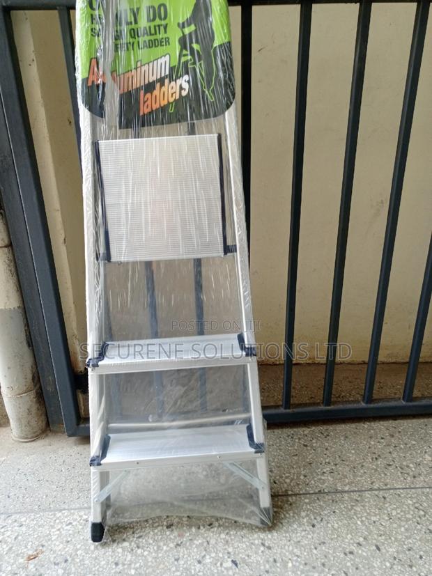 Aluminum Household 3 Steps Ladder a Type - thumbnail 3