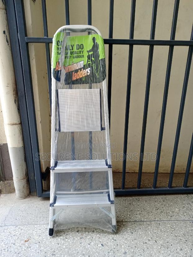 Aluminum Household 3 Steps Ladder a Type - thumbnail 5