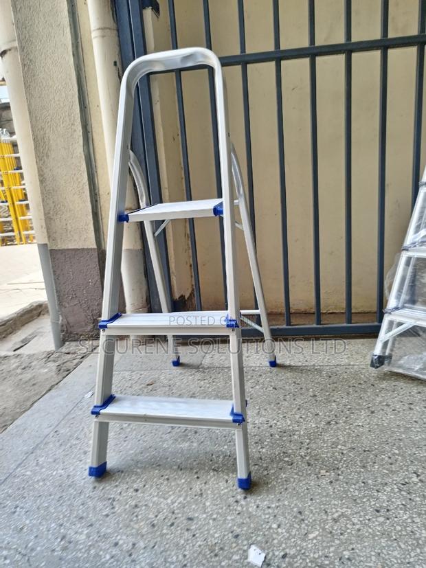 Aluminum Household 3 Steps Ladder a Type - thumbnail 6