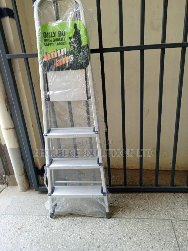Aluminum 4 Steps House Hold Kitchen Ladder - thumbnail 3
