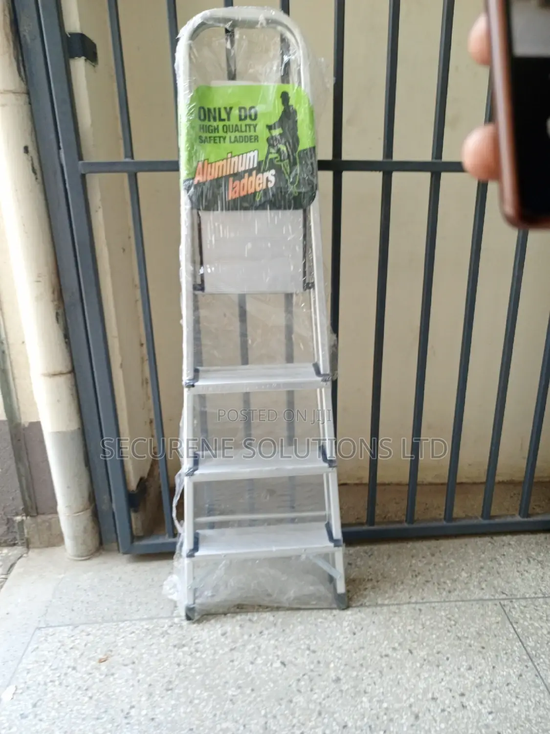 Aluminum 4 Steps House Hold Kitchen Ladder