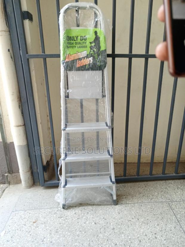 Aluminum 4 Steps House Hold Kitchen Ladder - thumbnail 4
